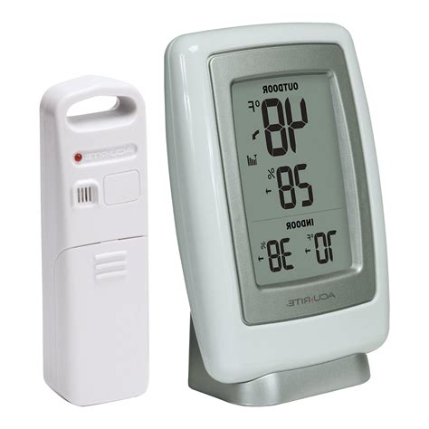 AcuRite 00611A3 Wireless Indoor/Outdoor Thermometer and Humidity Sensor