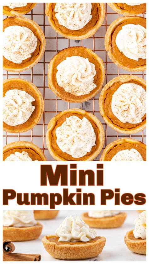 Mini Pumpkin Pies Recipe – Easy Muffin Tin Pumpkin Dessert