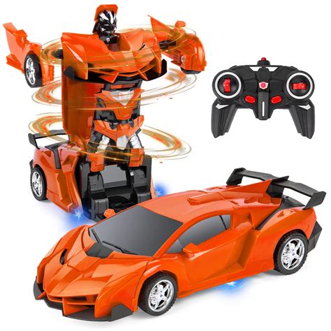 Buy HighttoyRemote Control Car, Remote Control Robot Car Toys for 3-12 ...
