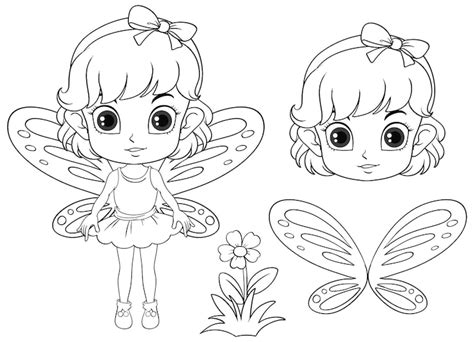 Malvorlage fee Bilder - Kostenloser Download auf Freepik