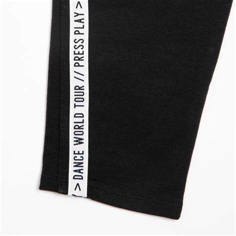 Buy Women Cotton Mix Urban Dance Tapered Bottoms - Black/White Stripes ...