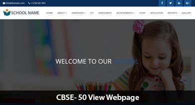 cbse website templates all over india - best website designing company ...