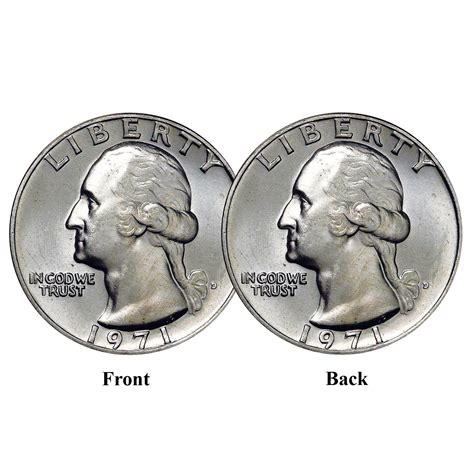 Two Headed Washington Quarter Coin - Etsy