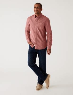 Pure Cotton Oxford Shirt