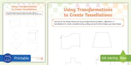 Identifying Tessellation Patterns Activity Sheet