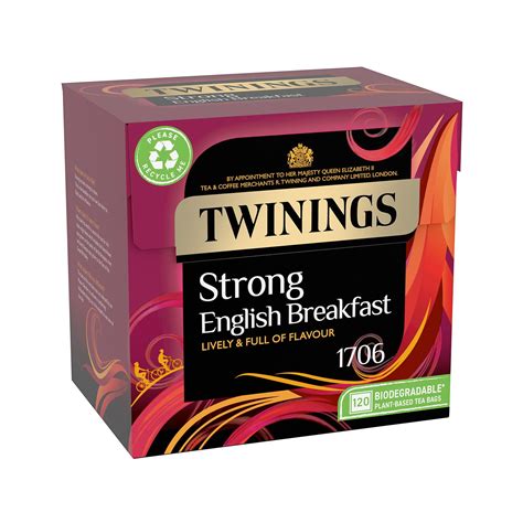 Strong English Breakfast - 120 Tea Bags – Twinings