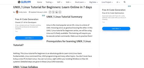14 Websites To Learn Linux For FREE - Tech Hyme
