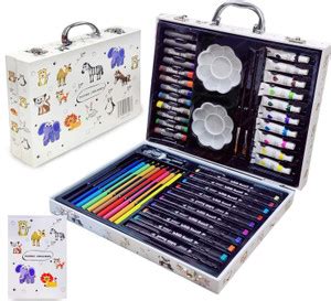 Flipkart.com | SAH 50 pcs Artist colour Colour set colour box with ...