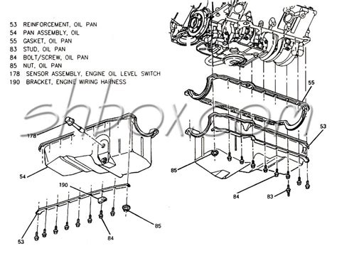 LT1 Engine Exploded View 的图像结果