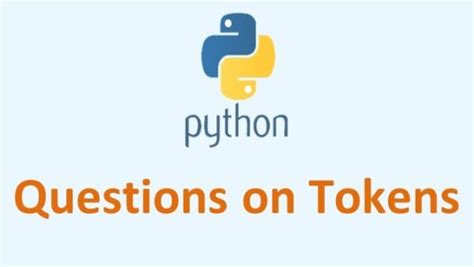 Image result for Python Tokens