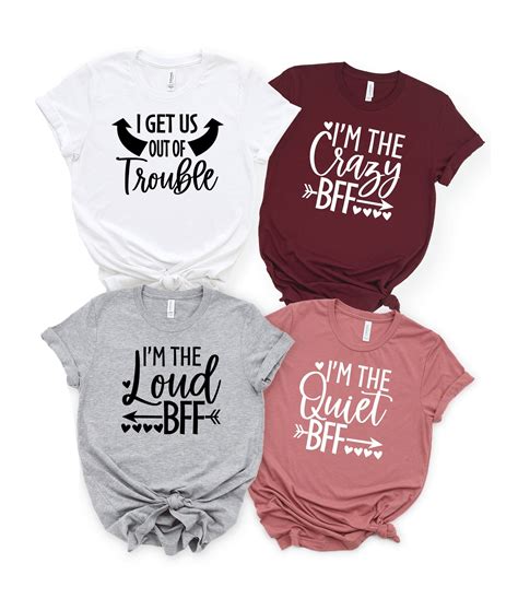 Best friend matching shirts – Artofit