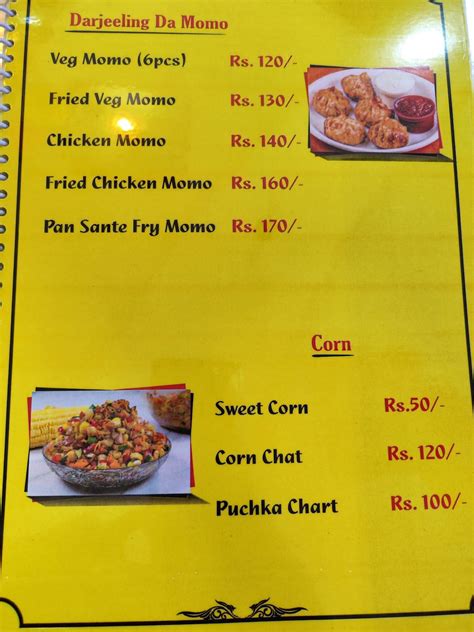 Menu at Bengal Inn Café & Restaurant, Suri