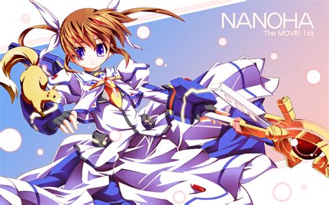 Download Anime Magical Girl Lyrical Nanoha Strikers HD Wallpaper