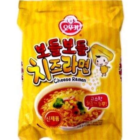 Ottogi Cheese Ramen Rich Flavor with Savory Cheese Korean Style ...