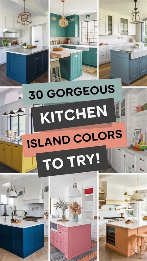 30 Stunning Kitchen Island Colors That Will Elevate Your Space - The ...