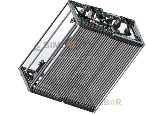 box can bottle package whole layer robot palletizer stack pallet one ...