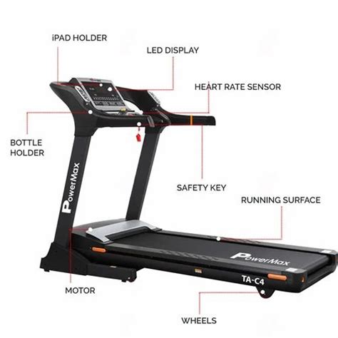Maxtrek Series AC Motorised Treadmills - TAM-225 AC Motorized Treadmill ...