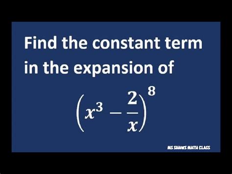 Image result for Constant Term Math