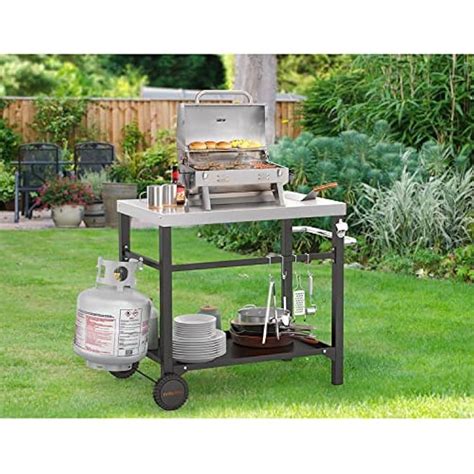 onlyfire Movable Stainless Steel Dining Cart Table, India | Ubuy