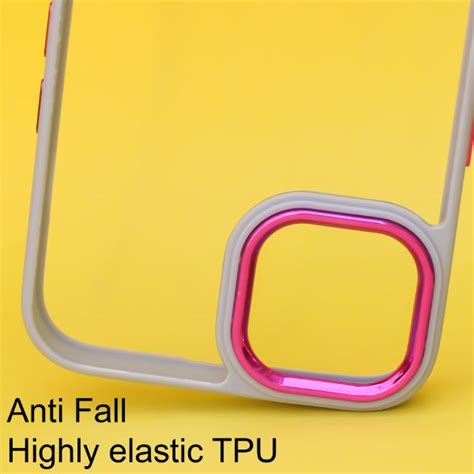 Purple Metal Safe Transparent Case for Apple iphone 14 Plus – The Hatke