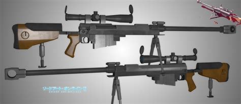 Sinon's PGM Ultima Ratio Hecate II Work In Progress for GameBanana | GB ...