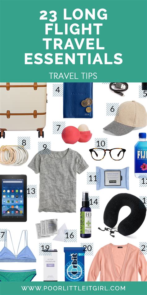 Long Flight Travel Essentials | Travel essentials, Travel essentials ...