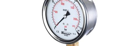 Instruction Manual STAUFF Analogue Pressure Gauges SPG | STAUFF