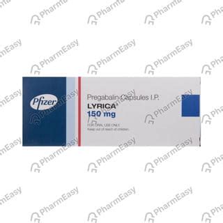 Lyrica 150 MG Capsule (10): Uses, Side Effects, Price & Dosage | PharmEasy