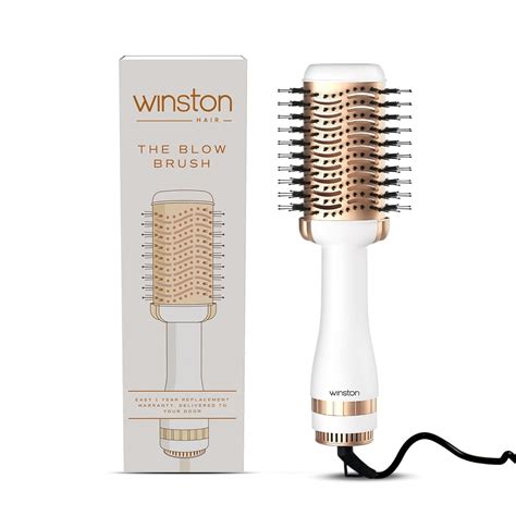 Winston 2-in-1 Hair Styling Blow Brush for Women - 1200 Watts | Hot Air ...