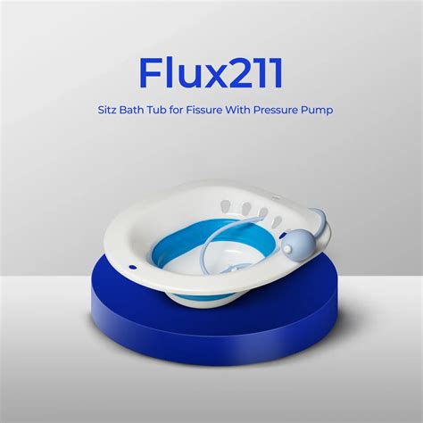 Mexple FluX211 Sitz Bath Tub for Fissure & Postpartum Care