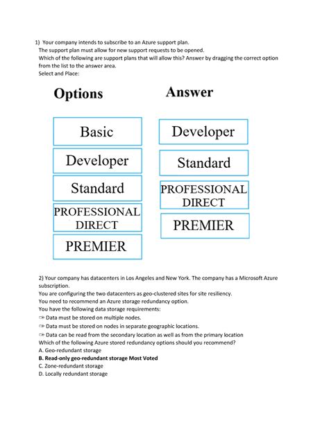 AZ 900 190 Qustion - AZ 900 190 Mock Question - Your company intends to ...