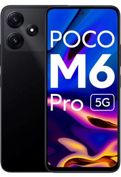 (Refurbished) POCO M6 Pro 5G (Power Black, 128 GB) (6 GB RAM) : Amazon ...