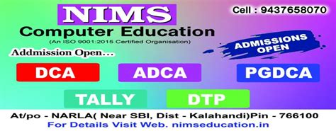 NIMS Computer Education: Narla, Kalahandi