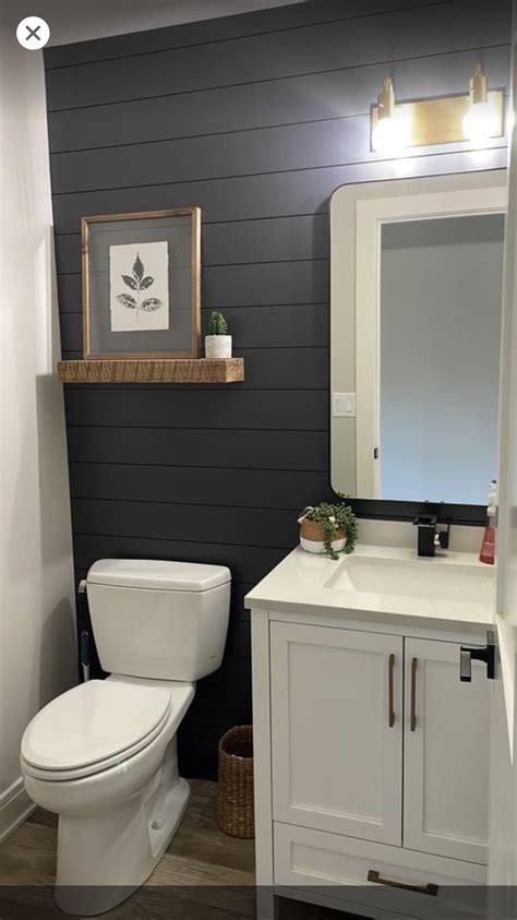 bathroom inspiration | Shiplap bathroom wall, Bathroom inspiration ...