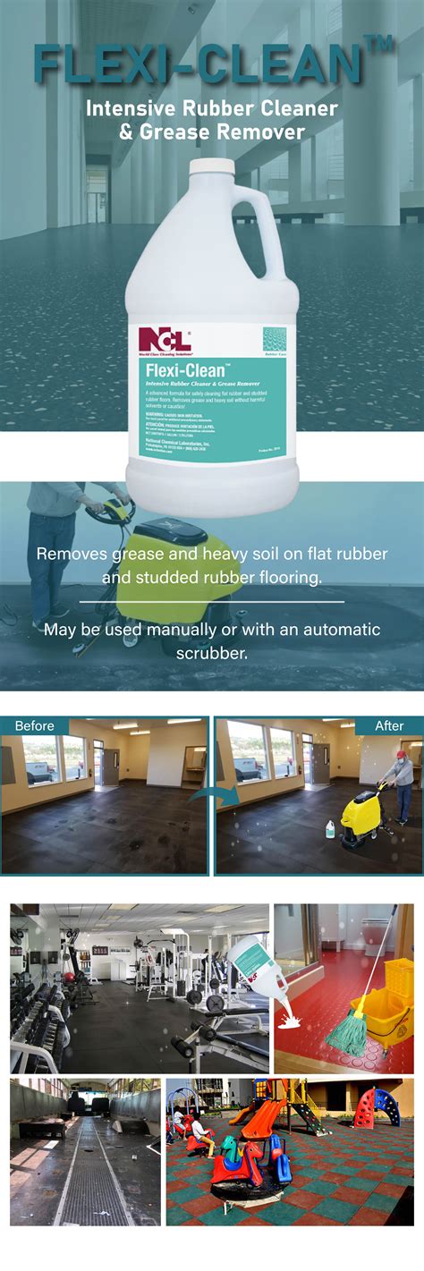 Flexi-Clean Rubber Floor Cleaner