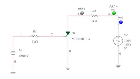 Image result for SCR Half-Wave Rectifier