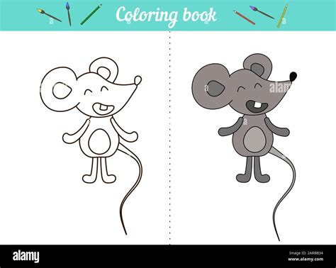 Image result for Mouse Bot Simple Colouring