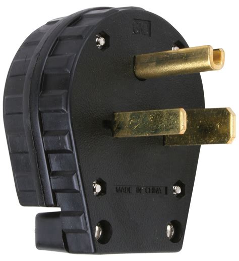 240 volt 3 prong female plug to a 240 volt 4 prong male twist type ...