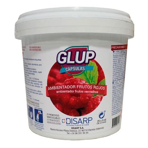 Glup – Ambientador Frutos rojos en capsulas de DISARP – Cuido Mi Negocio