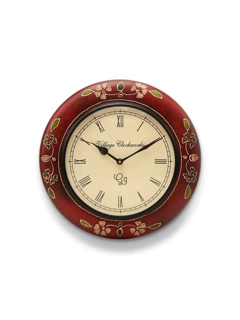 Buy Classic Wooden Wall Clocks - Natural Elegance | Green Girgit