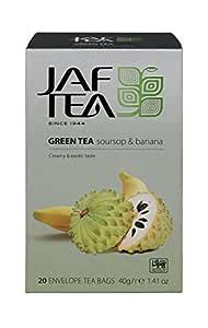 JAF Green Tea Soursop & Banana, 2g (20 Tea Bags) : Amazon.in