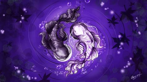 Yin Yang Fish Wallpapers - Wallpaper Cave - wallpaper of yin and yang