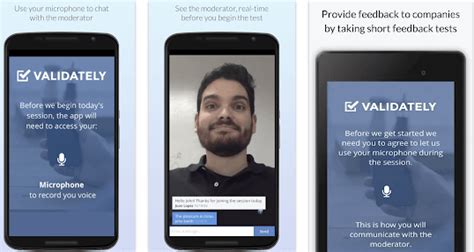 Image result for Validately Tester Sign Up