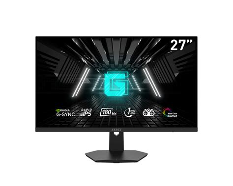 MSI G274F FHD 27" 180Hz 1ms G-sync IPS Gaming Monitor - tpstech.in