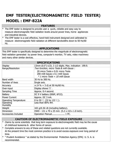 Buy Electronic Magnetic Field Tester Detector (Range: 20 Micro-Tesla ...