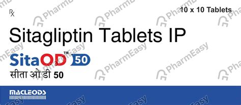 Buy Sitahenz 50 MG Tablet (10) Online at Flat 15% OFF | PharmEasy