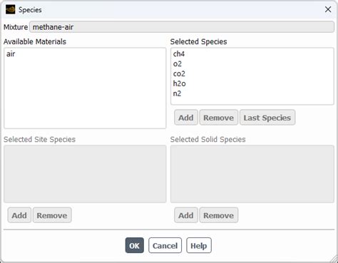 Chapter 16: Modeling Species Transport and Gaseous Combustion