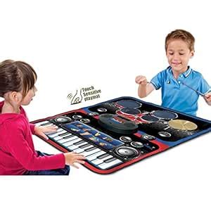 Buy Dimple 2 In 1 Music Jam Drum & Piano Mat With Dc11957 Music Set ...