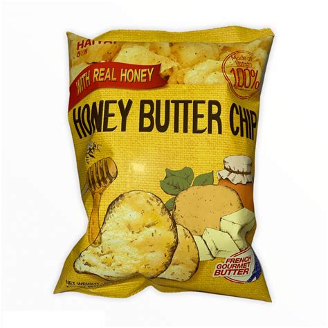 Haitai Honey Butter Chip New Korea Potato Snack; 60g - Walmart.com