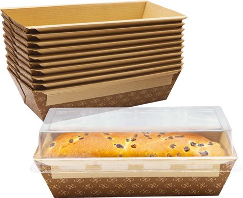 Avant Grub Baking Pan Chef Grade 1Lb Paper Loaf Pans 10 Pk. Elegant ...